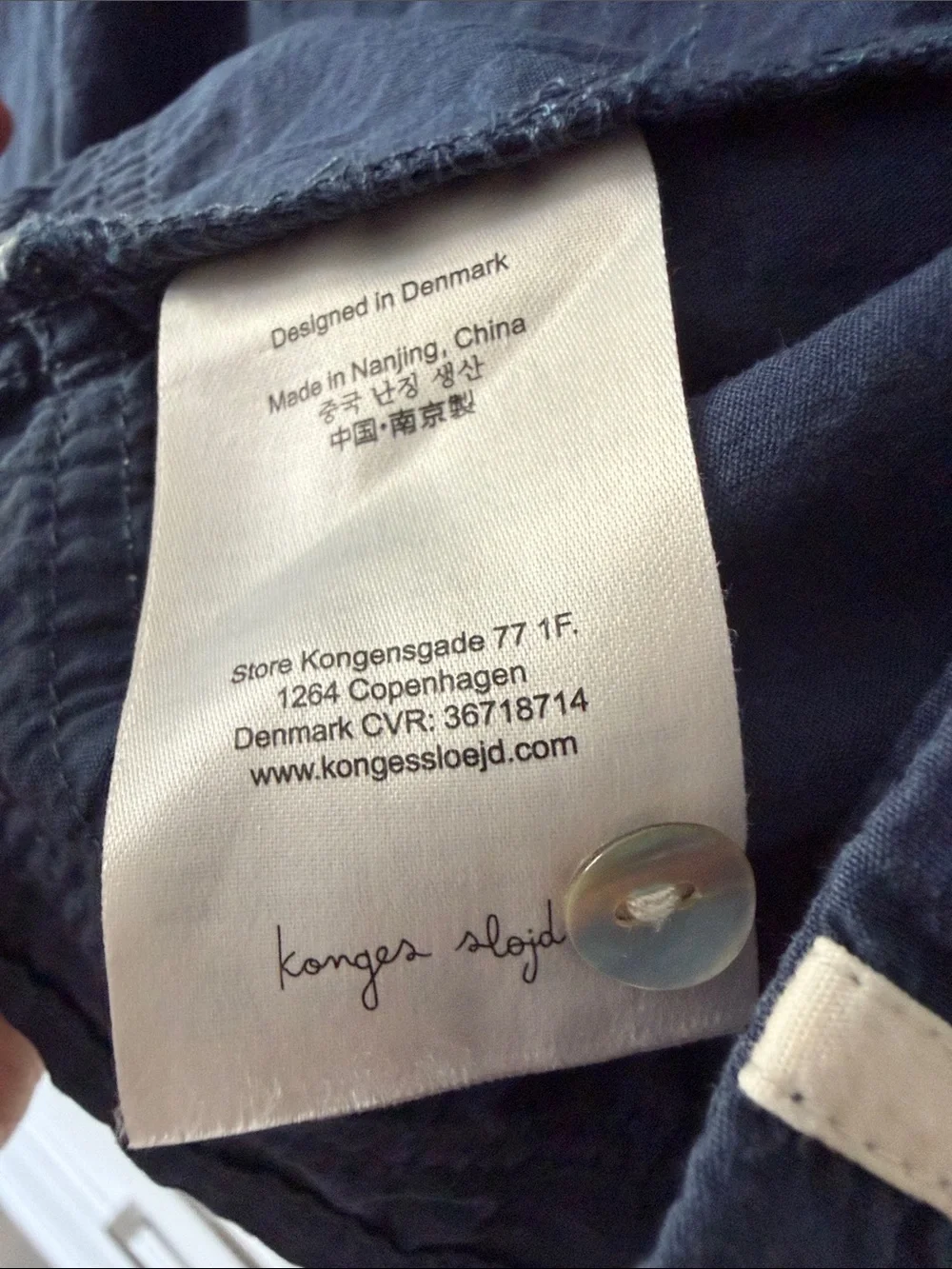 Konges Slojd soft navy